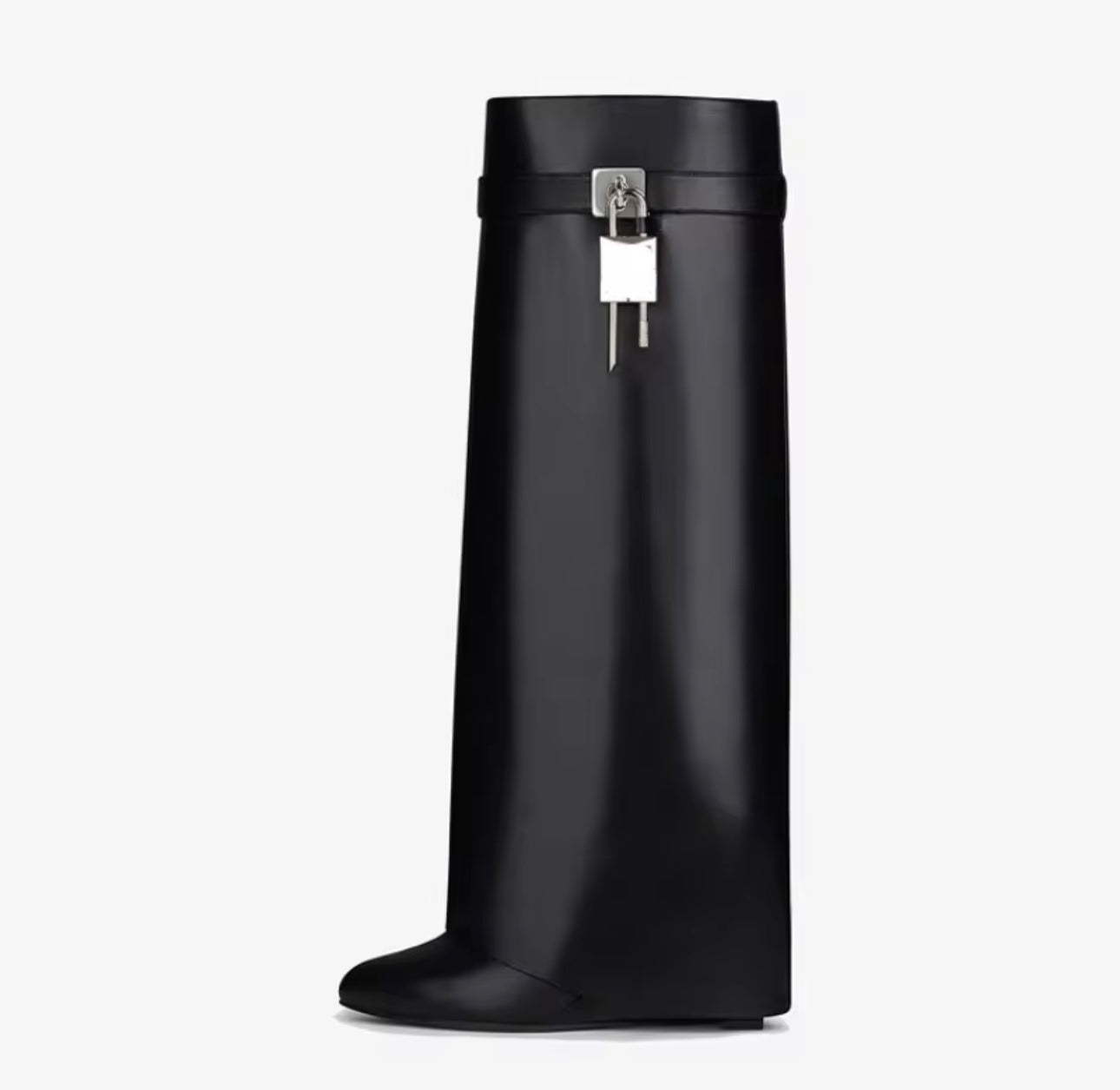 PU leather woman regular boots